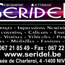 Merci à notre sponsor: Séridel